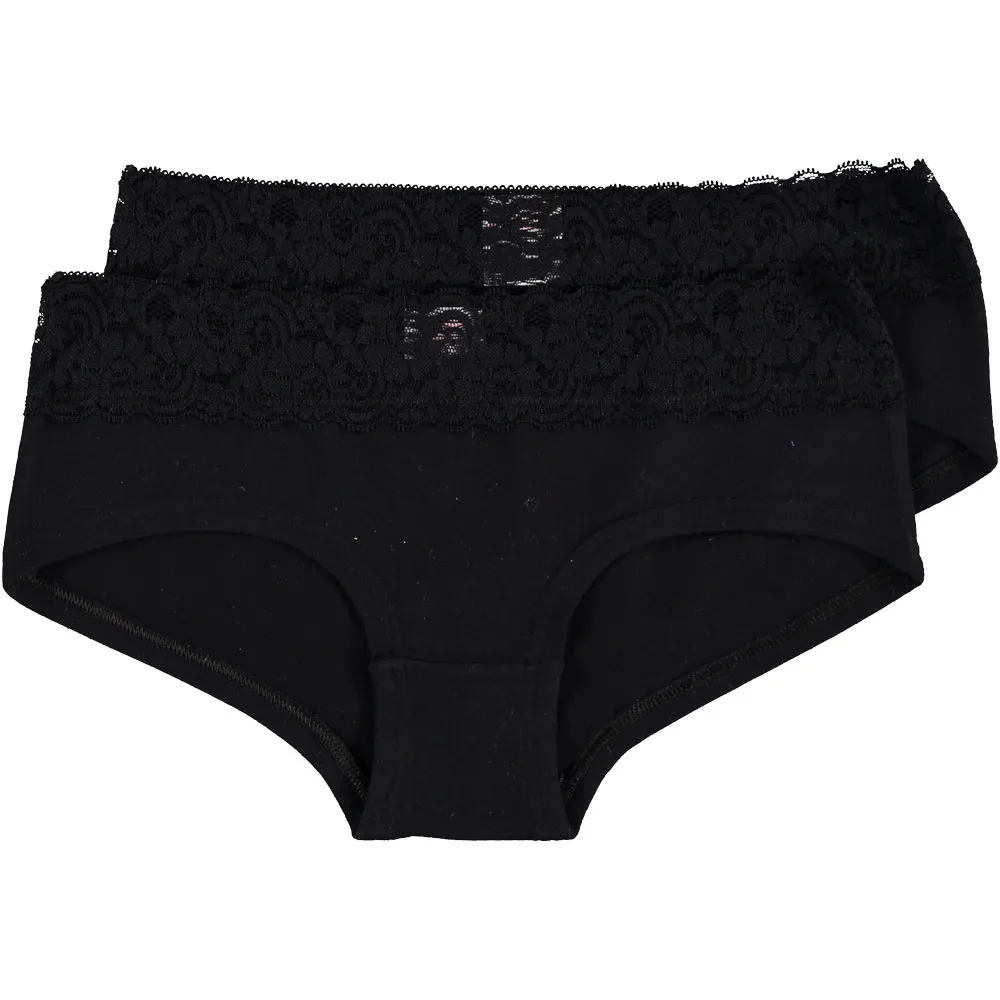 Linda Culottes para mujer Tela elástica  Pack de 2