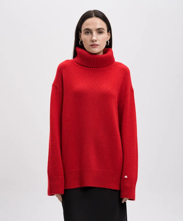LISA YANG The holly red cashmere sweater
