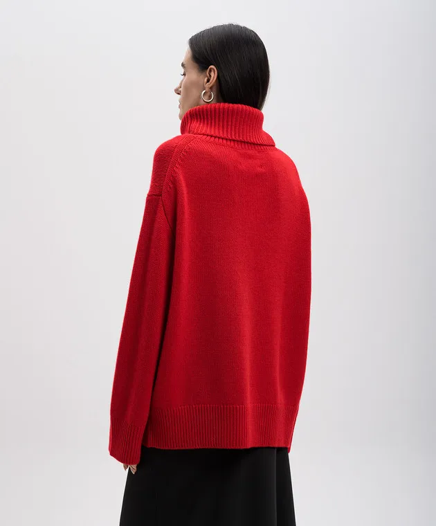 LISA YANG The holly red cashmere sweater