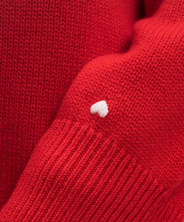 LISA YANG The holly red cashmere sweater