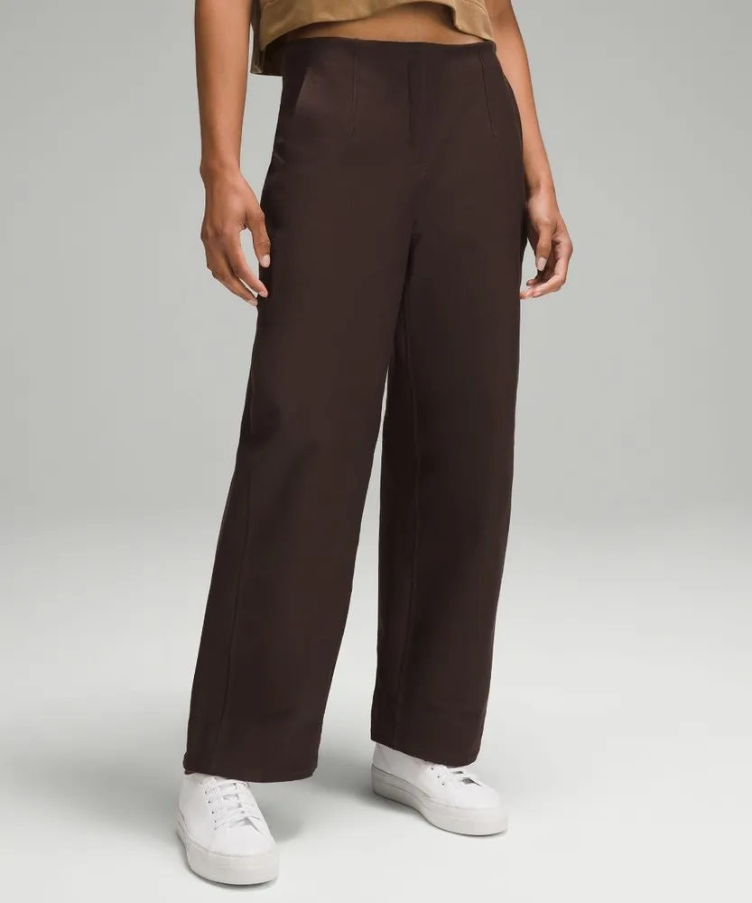 LULULEMON PANTALóN UTILITECH DE TALLE MEDIO  CORTE HOLGADO Y LARGO TOBILLERO  ESPRESSO | YH80S9IC