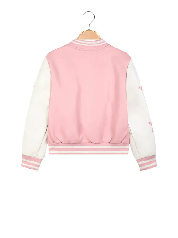 Mec Girl Cazadora bomber efecto piel para niña
