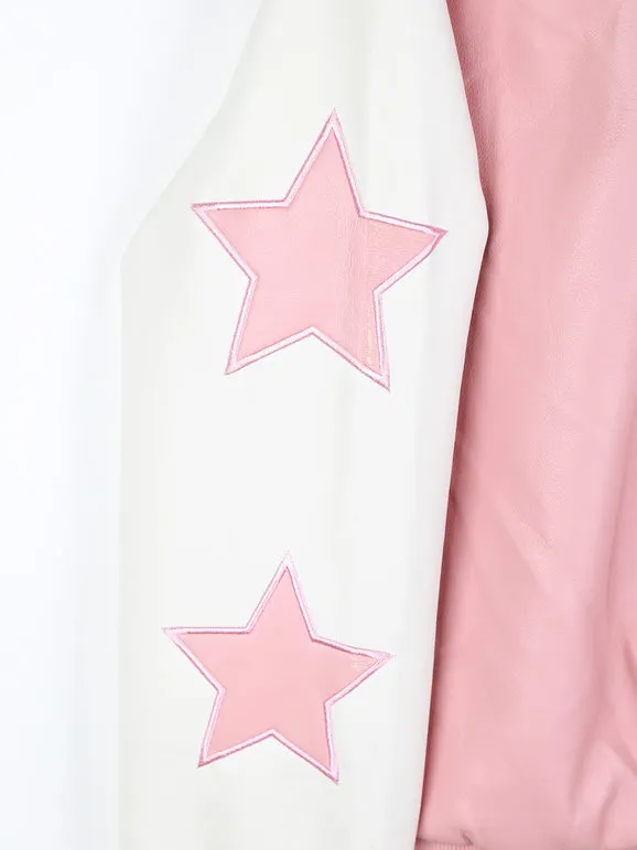 Mec Girl Cazadora bomber efecto piel para niña