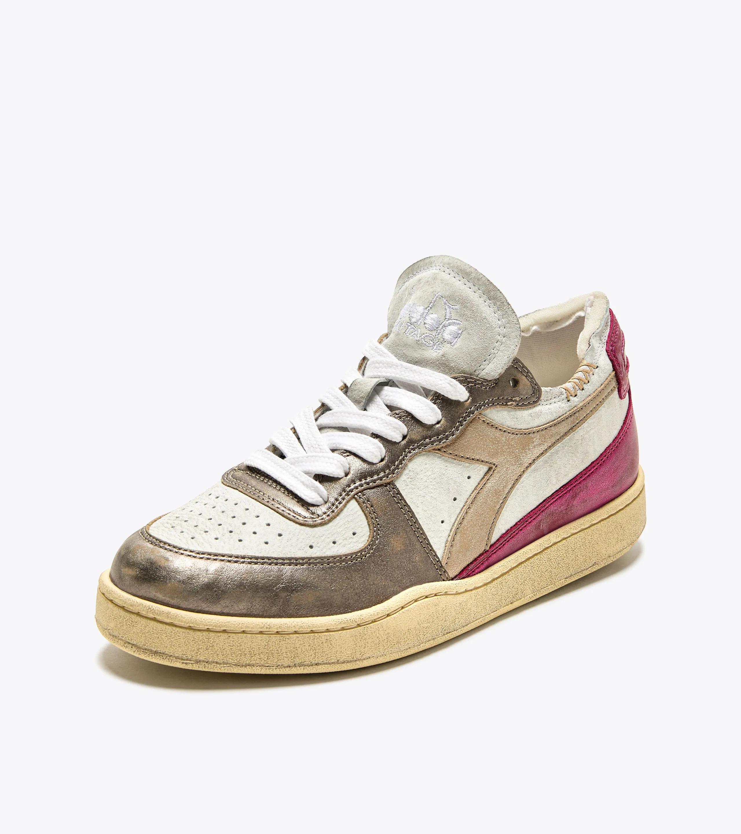 MI BASKET ROW CUT METAL PIGSKIN USED WN ZAPATILLAS HERITAGE  MUJER