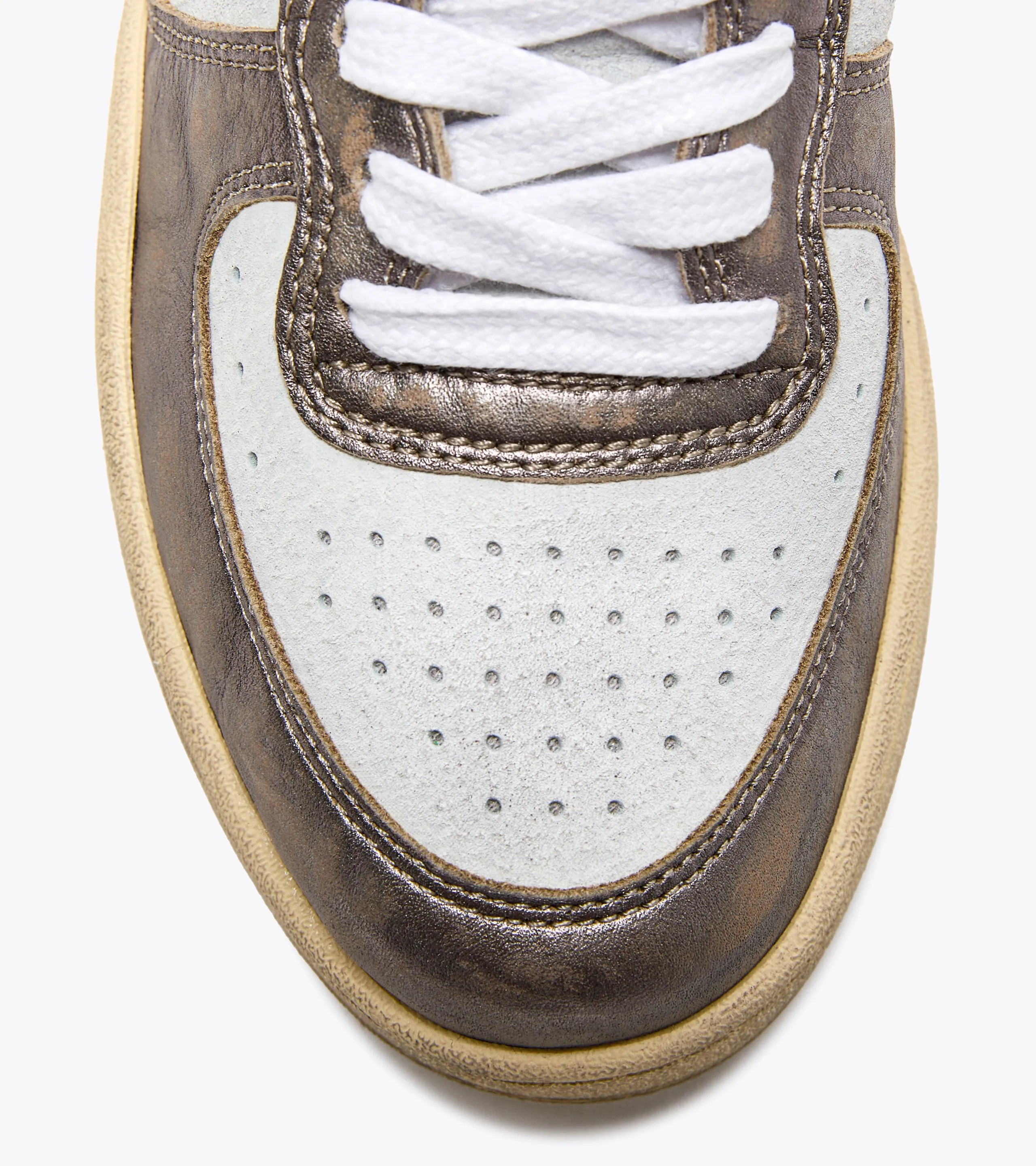 MI BASKET ROW CUT METAL PIGSKIN USED WN ZAPATILLAS HERITAGE  MUJER