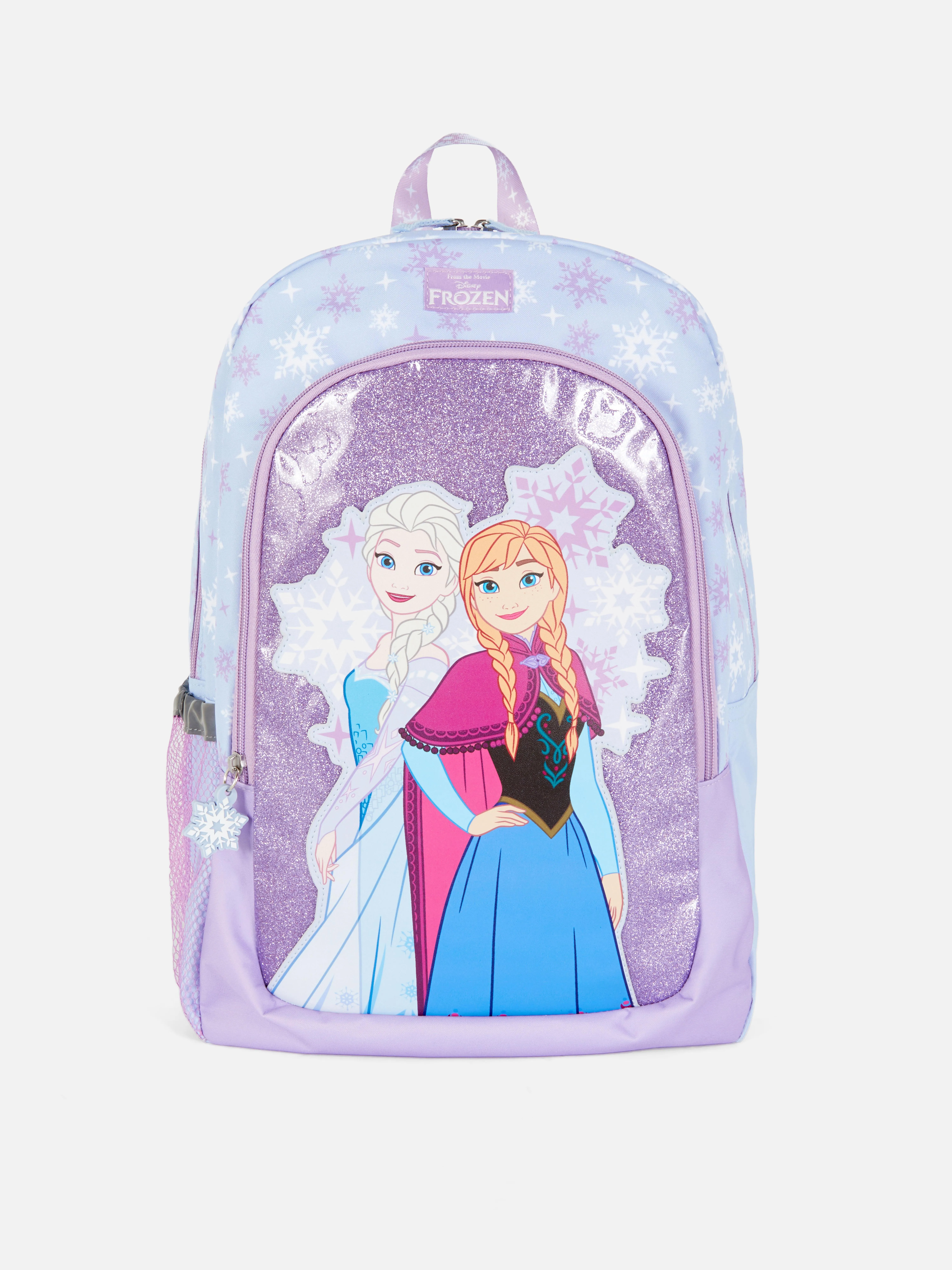 Mochila escolar con purpurina de Frozen de Disney