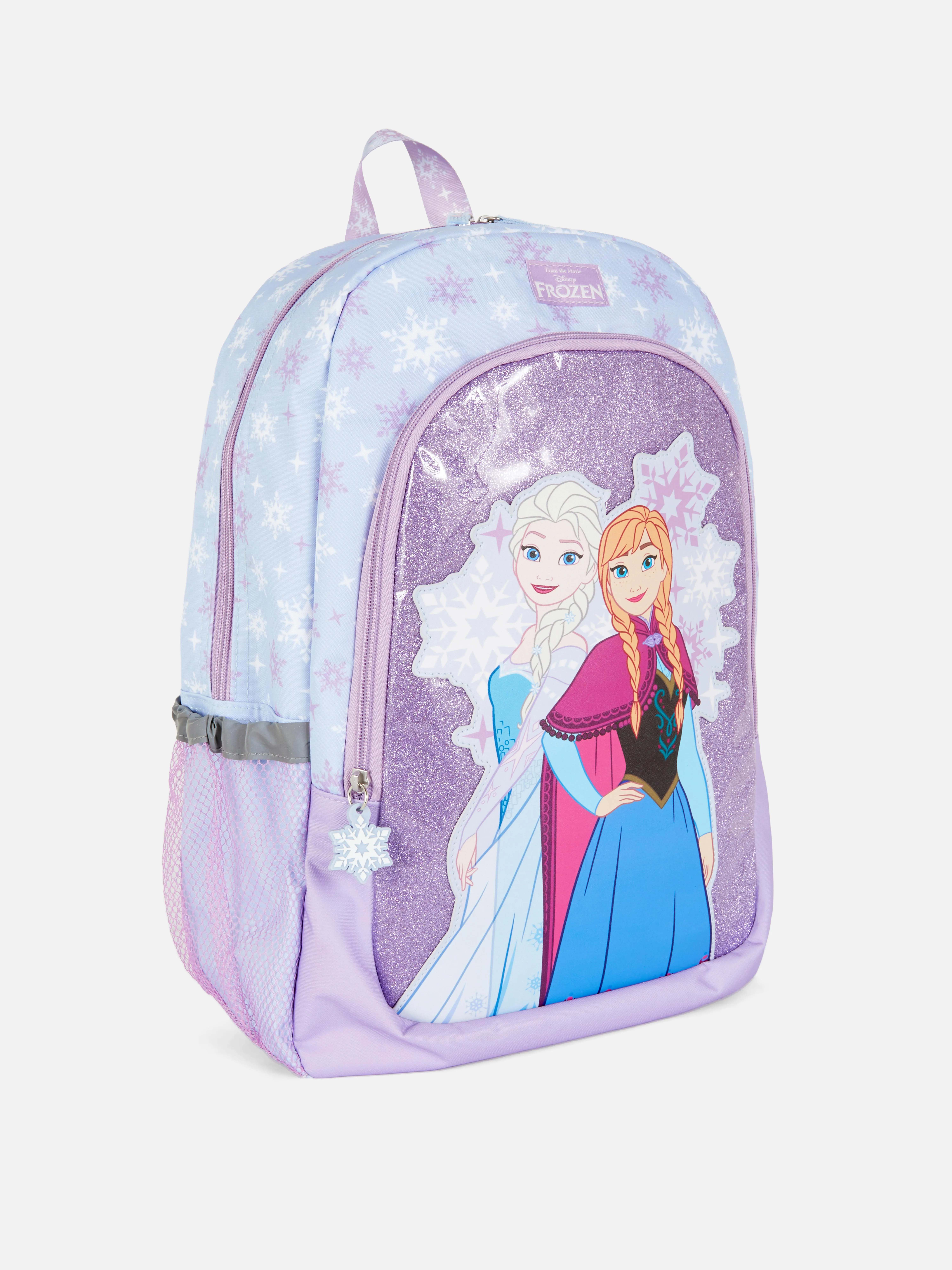 Mochila escolar con purpurina de Frozen de Disney