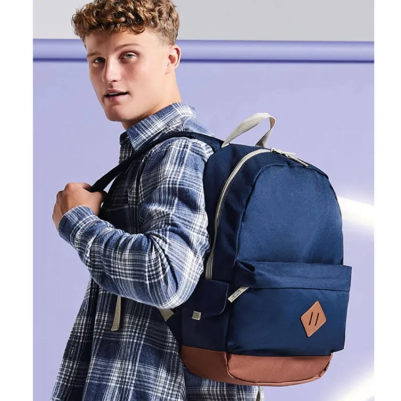 Mochila Escolar Heritage de BagBase