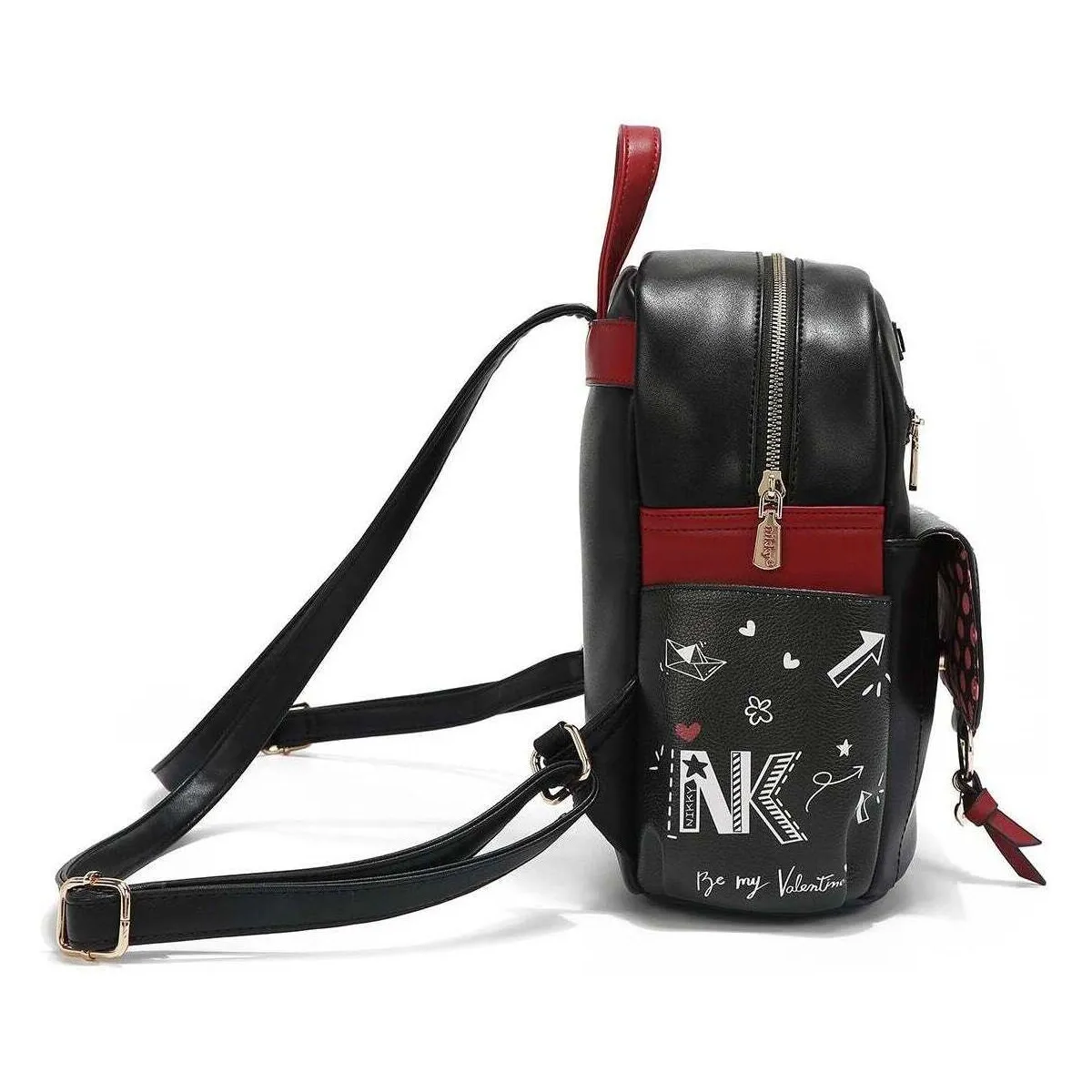 MOCHILA MEDIANA CON SOLAPA 
