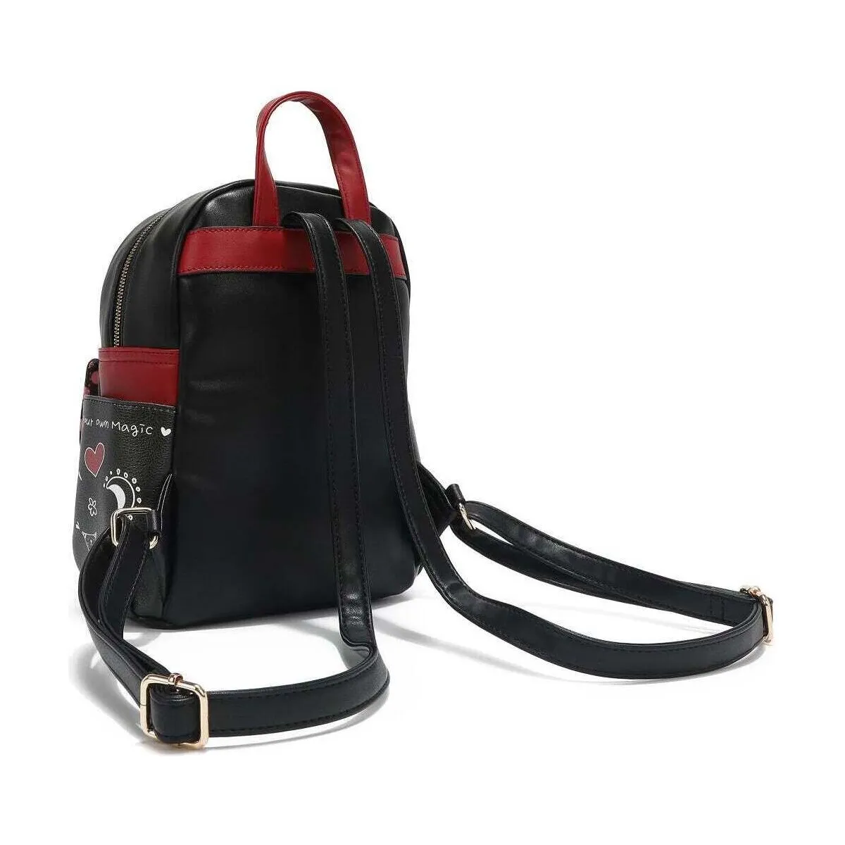 MOCHILA MEDIANA CON SOLAPA 