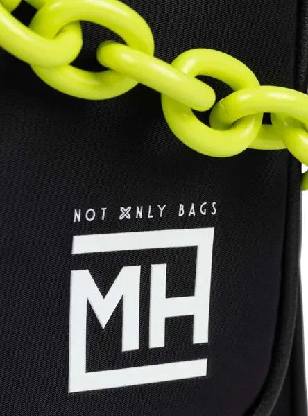 Mochila Munich Cadena Negro Para Mujer