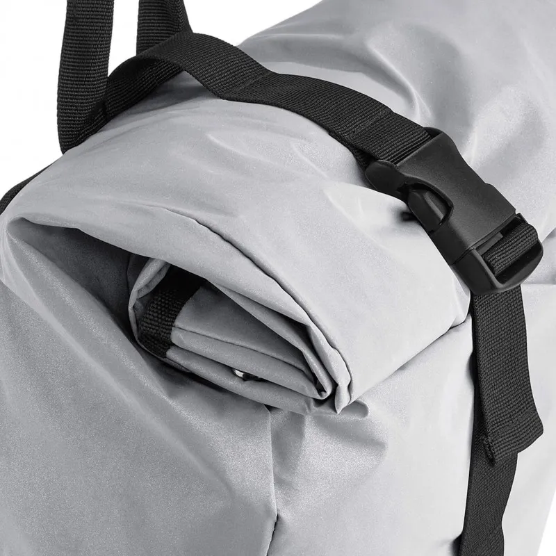 MOCHILA REFLECTANTE ROLLTOP DE BAGBASE