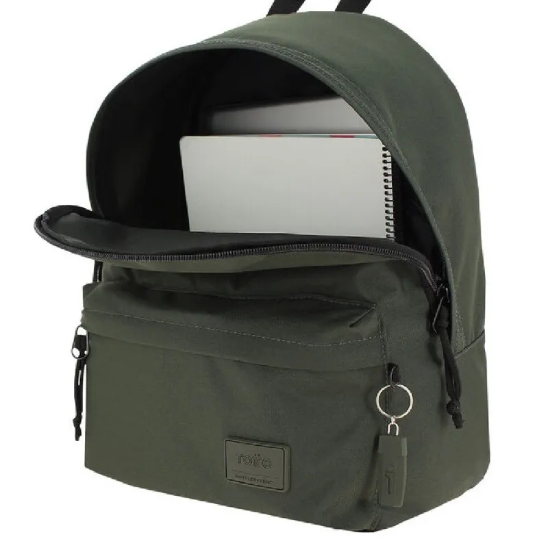 MOCHILA TOTTO MORRAL + ESTUCHE MA04COM09322100V22