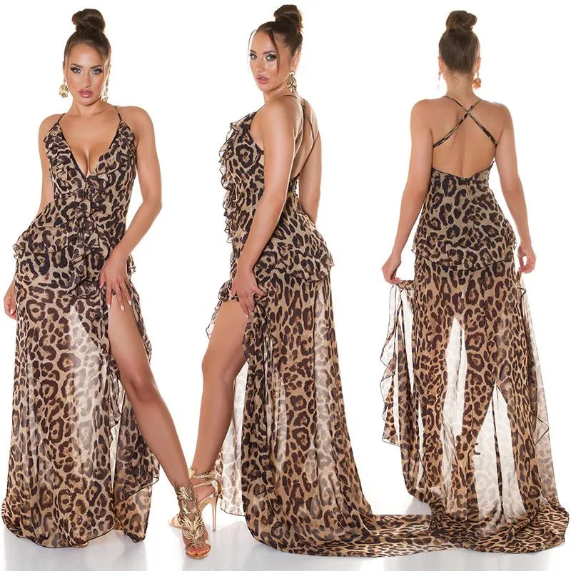 Mono vestido Animal Print