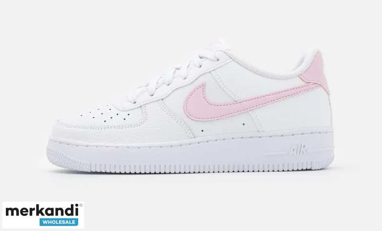 NIKE AIR FORCE 1  CT3839103  ESPUMA BLANCO/ROSA (GS)  100% AUTéNTICO