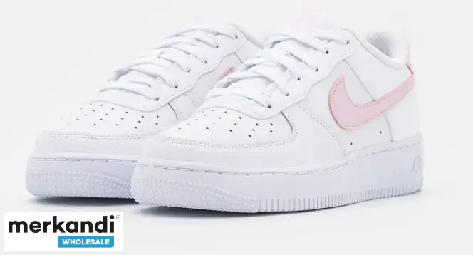 NIKE AIR FORCE 1  CT3839103  ESPUMA BLANCO/ROSA (GS)  100% AUTéNTICO
