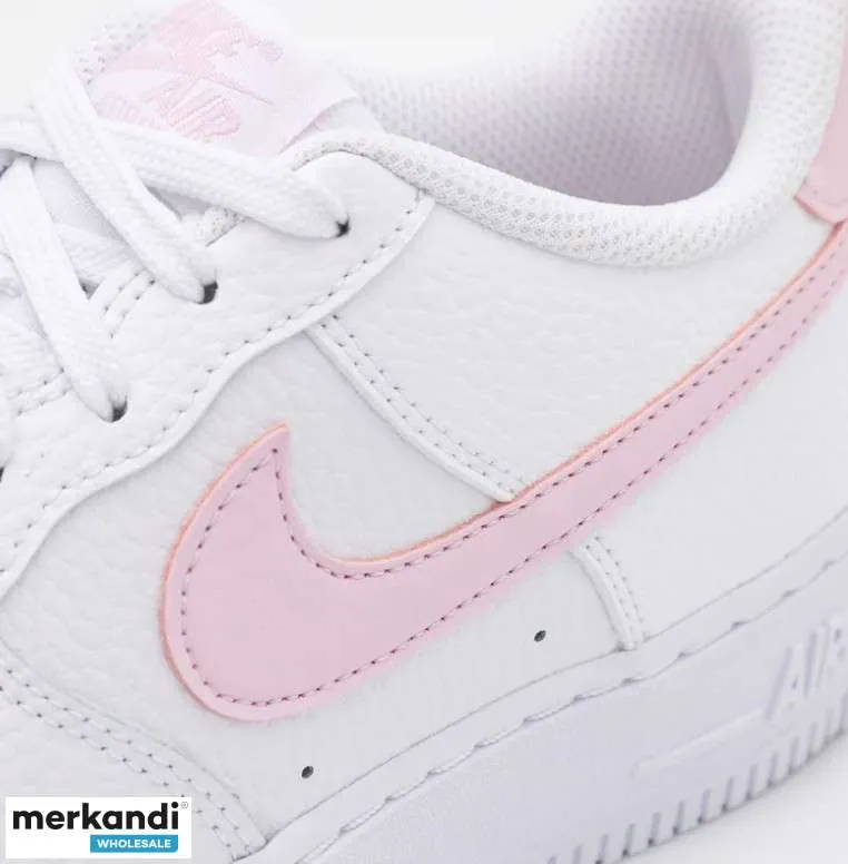 NIKE AIR FORCE 1  CT3839103  ESPUMA BLANCO/ROSA (GS)  100% AUTéNTICO
