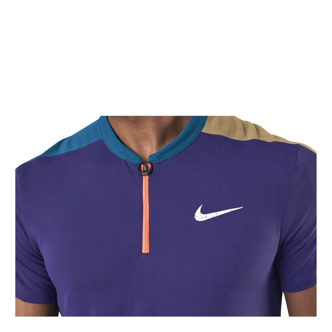Nike Court Breathe Slam Polo Purple/Green