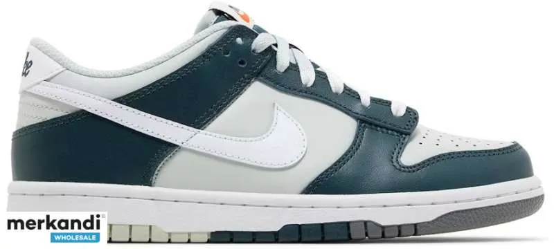 NIKE DUNK LOW SPLIT DEEP JUNGLE (GS)  FB9109300  100% AUTéNTICO CON CAJAS ORIGINALES
