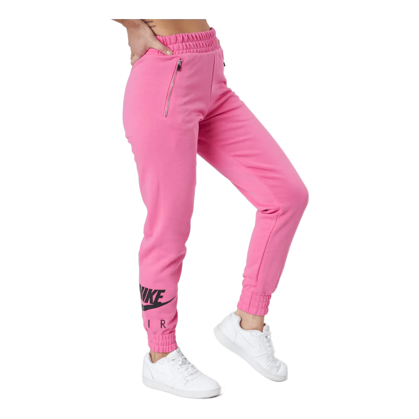 Nike Nsw Air Pant 7/8 Bb Flc Pink/Black