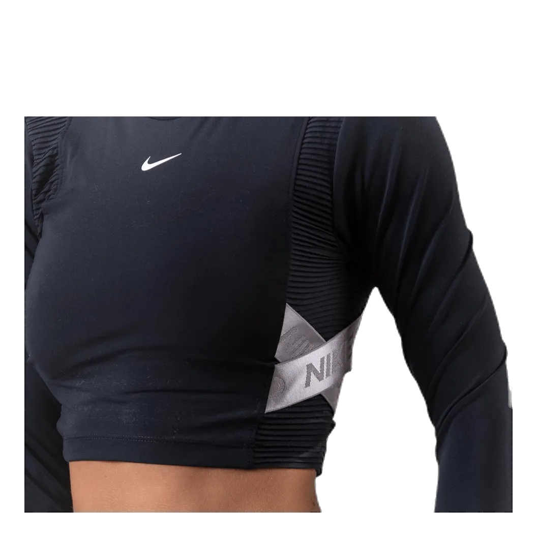 NIKE PRO CAPSULE LS TOP AEROADAPT BLACK
