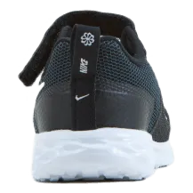 NIKE REVOLUTION 6 BABY/TODDLER SHOES BLACK/WHITEDK SMOKE GREY