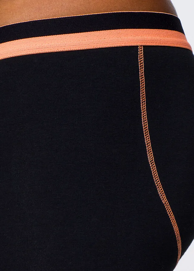 PACK DE 2 CALZONCILLOS BóXER AJUSTADOS LARGOS NEGRONEóN