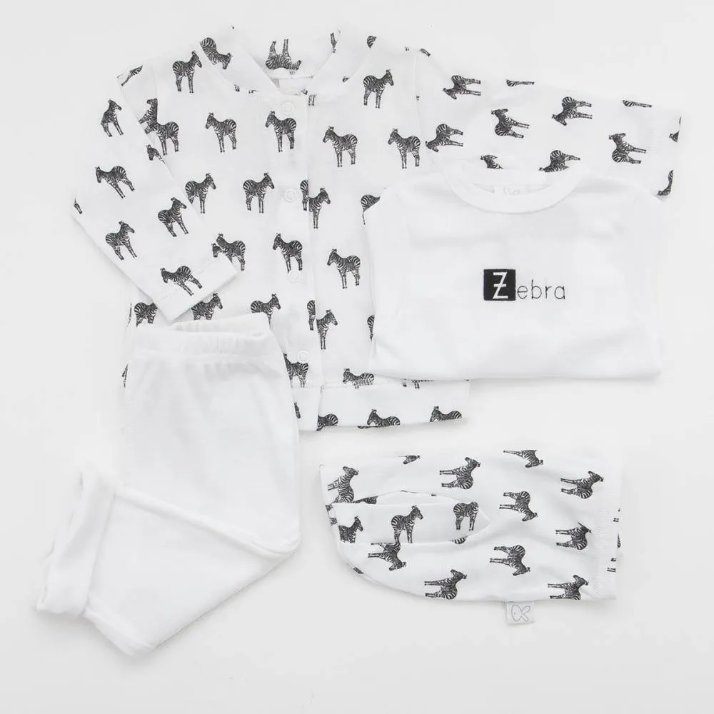 Pack para bebé recién nacido ZEBRA