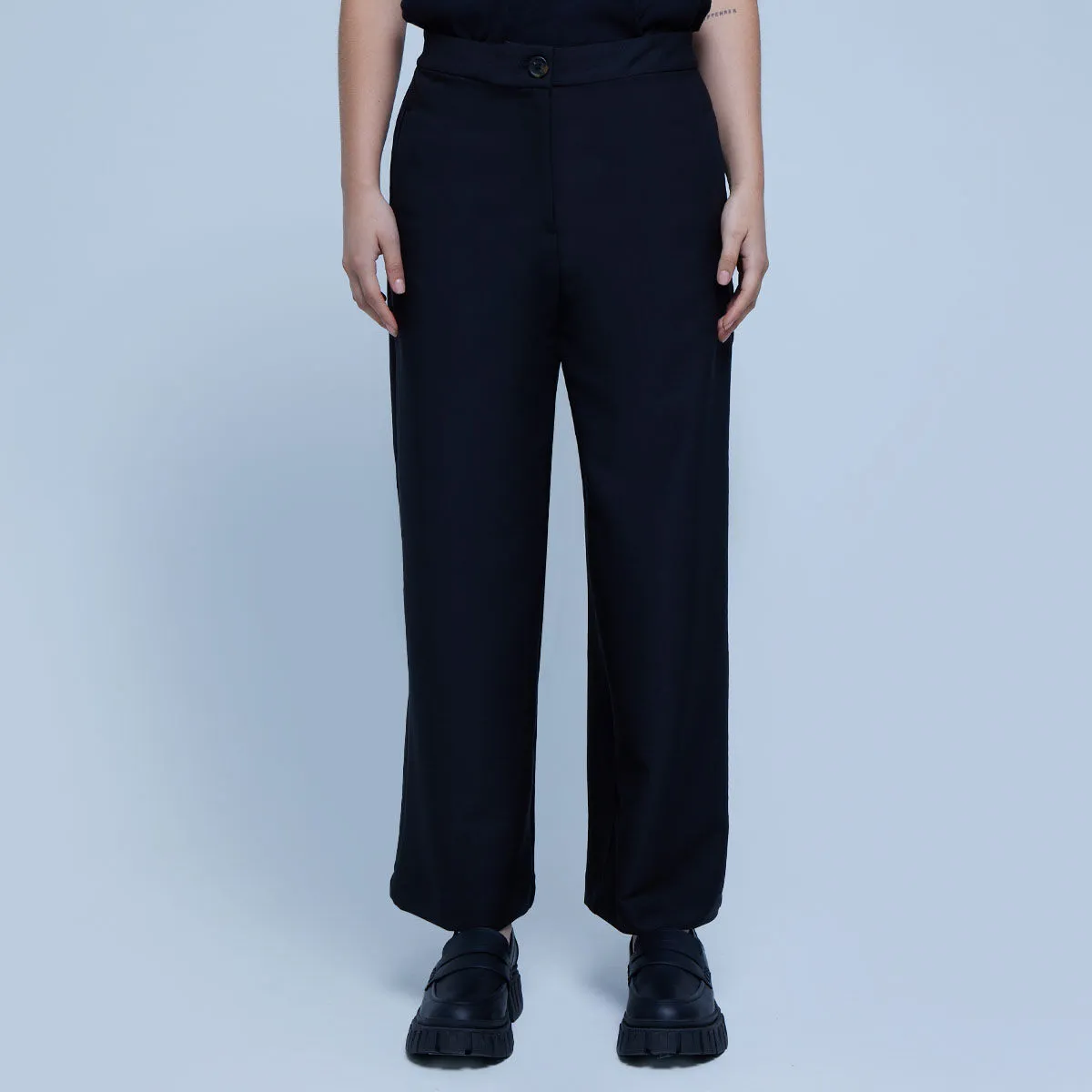 Pantalón Culotte con Bolsillos
