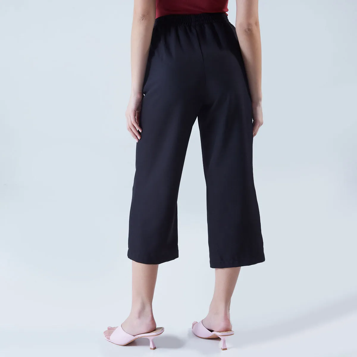 Pantalón Culotte Con Elastico