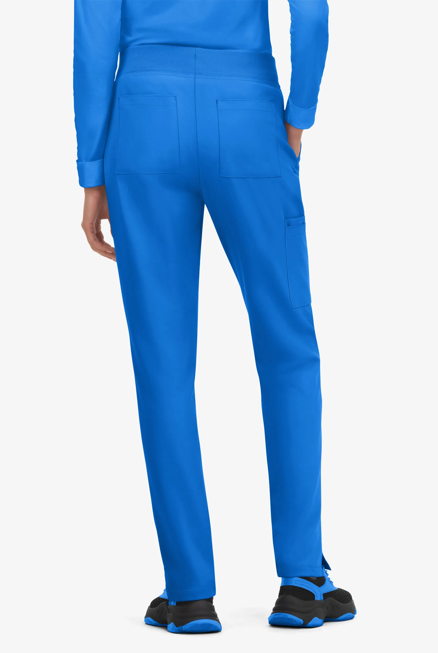 Pantalón médico koi Cureology Atria estilo cargo con 6 bolsillos para mujer