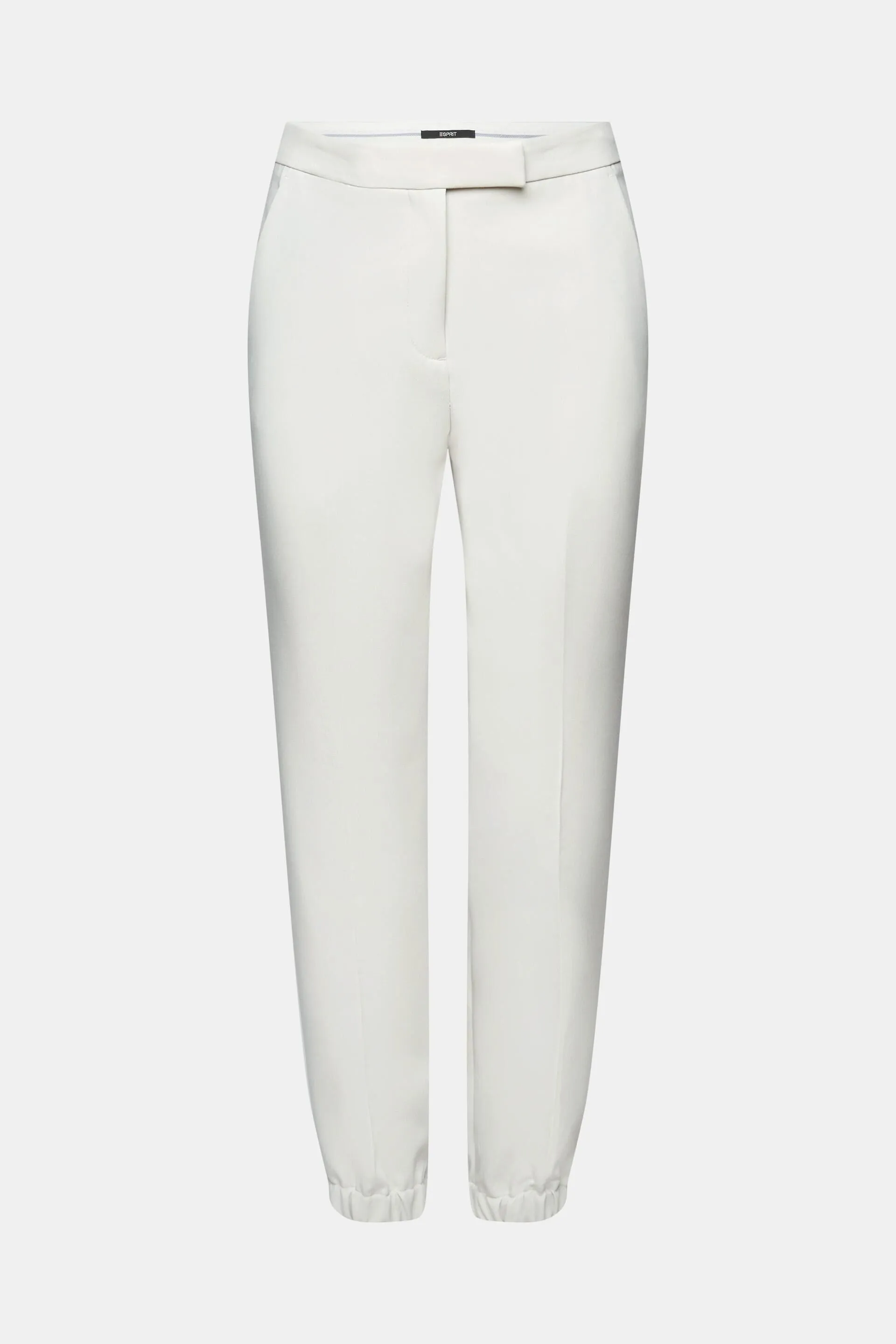 Pantalones tobilleros con bajos elásticos
