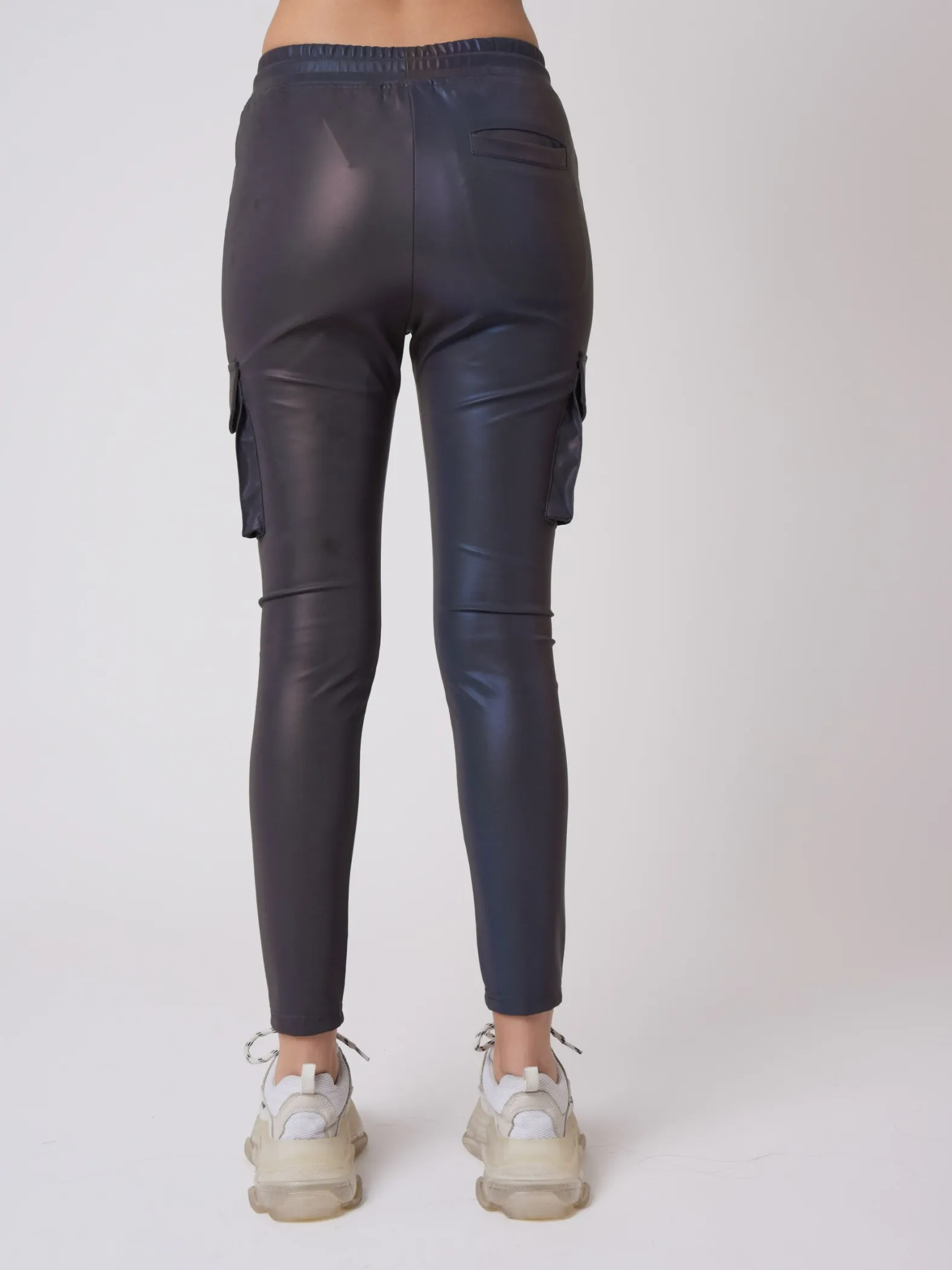 Pantalón de chándal liso con cinturilla de pinza