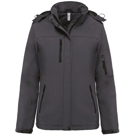 Parka Softshell acolchada con capucha mujer