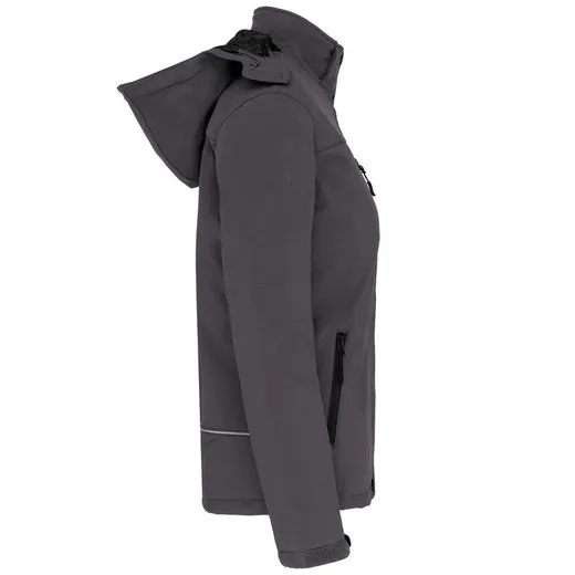 Parka Softshell acolchada con capucha mujer