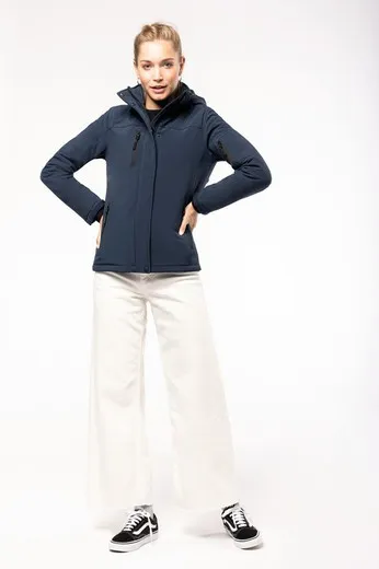 Parka Softshell acolchada con capucha mujer