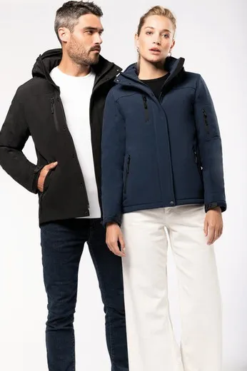 Parka Softshell acolchada con capucha mujer
