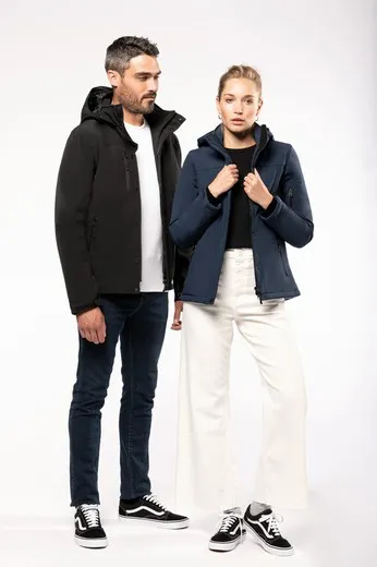 Parka Softshell acolchada con capucha mujer