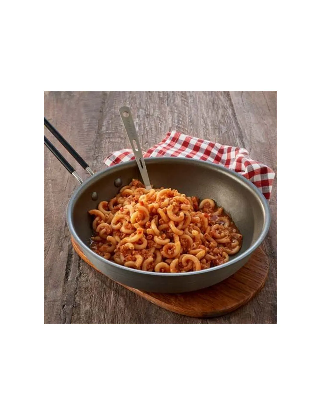 Pasta Con Salsa Boloñesa Vegetal 180Gr Trek'n Eat