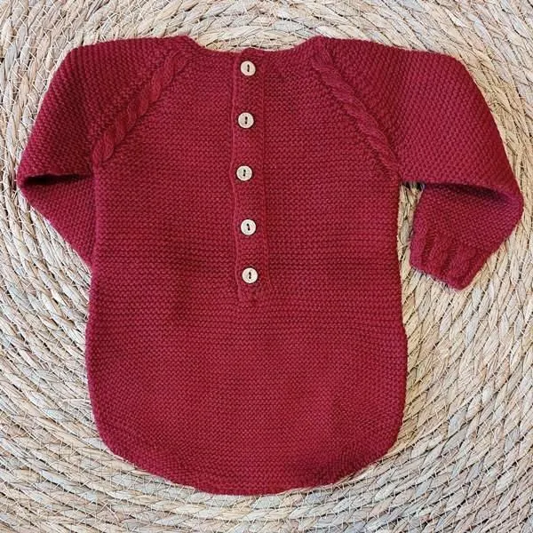 Pelele Ranita punto tricot bebé PECESA 