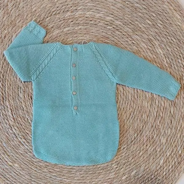 Pelele Ranita punto tricot bebé PECESA 