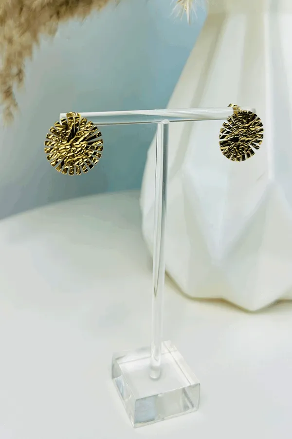 Pendiente Coin Gold