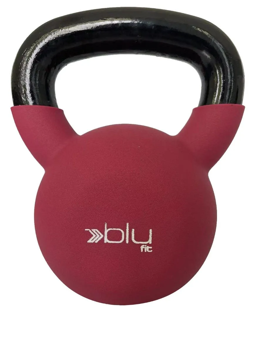 Pesa Rusa Kettlebell Neoprene Blu Fit 16 kg Burdeo