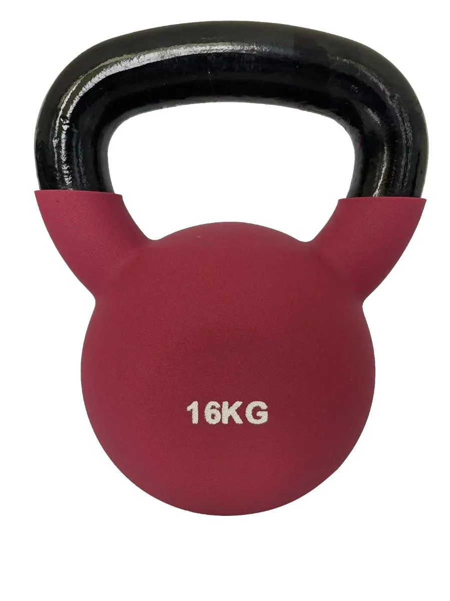 Pesa Rusa Kettlebell Neoprene Blu Fit 16 kg Burdeo