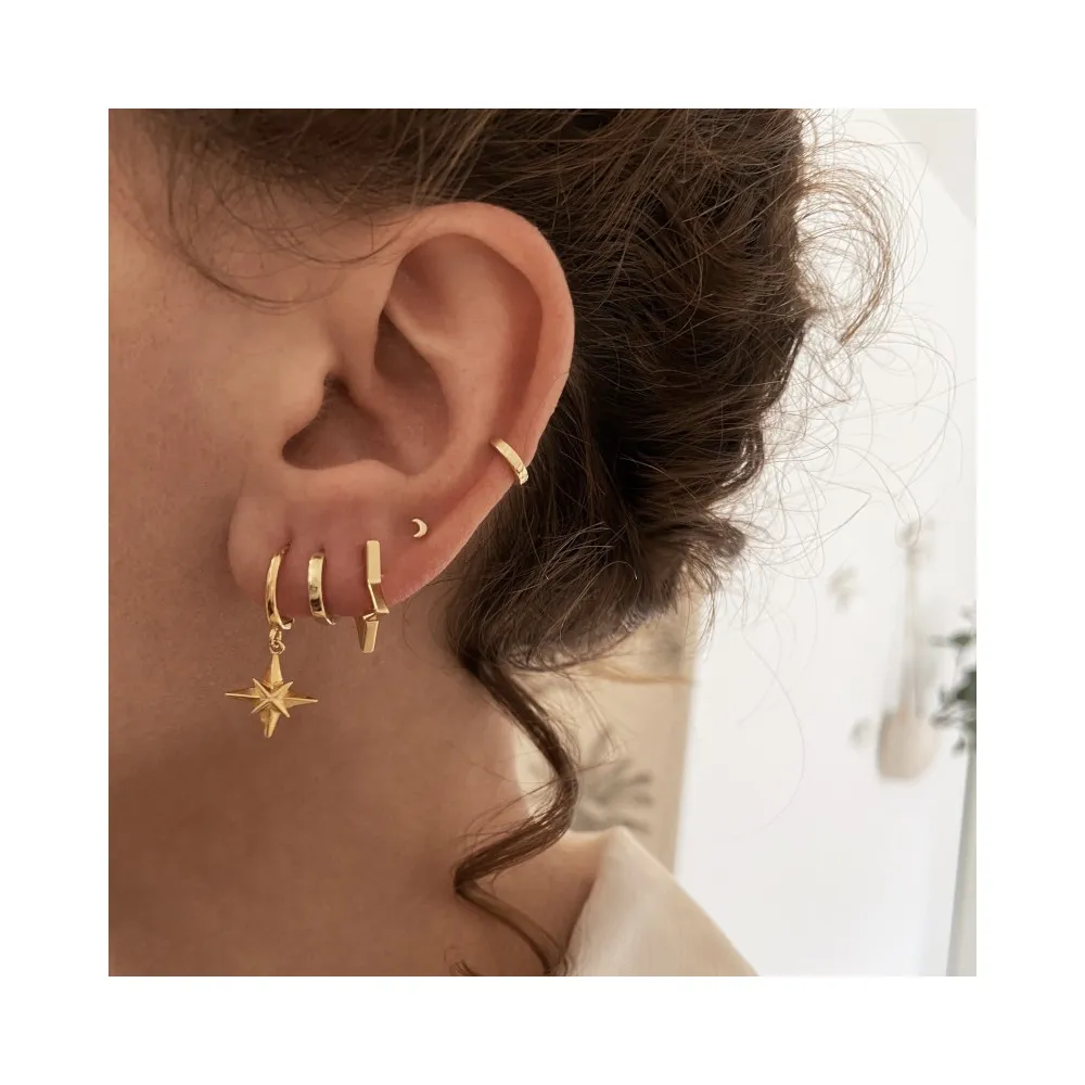 Piercing Mini Moon Oro