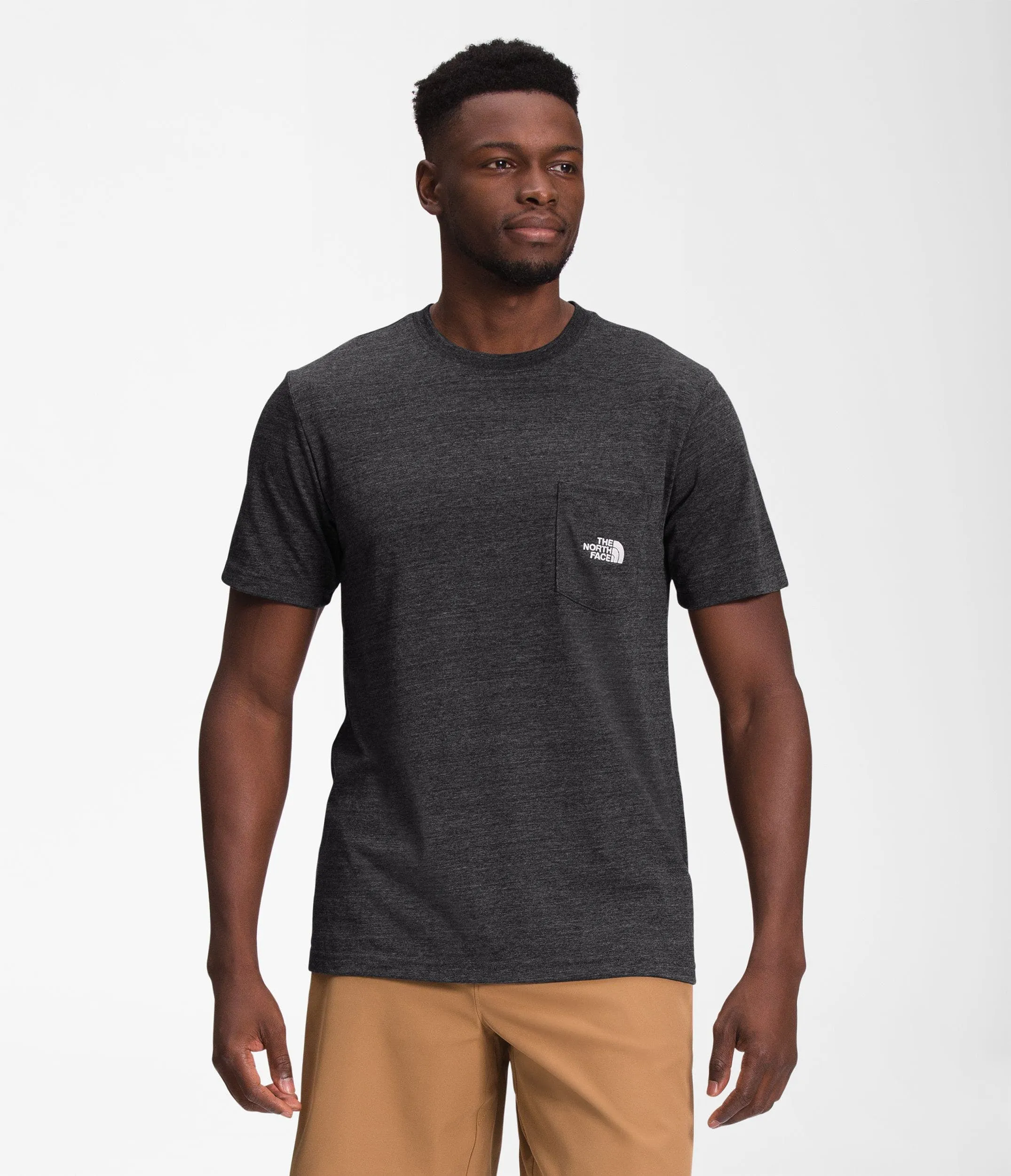 POLERA MANGA CORTA SIMPLE LOGO TRIBLEND HOMBRE