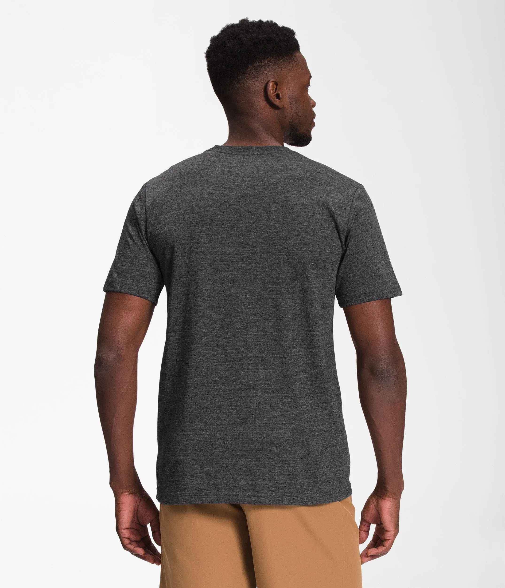 POLERA MANGA CORTA SIMPLE LOGO TRIBLEND HOMBRE