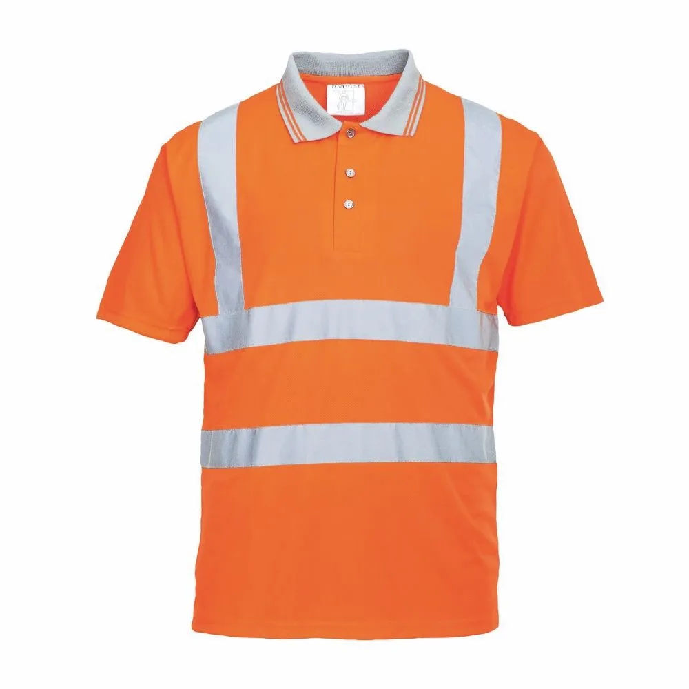 Polo de manga corta de alta visibilidad GO/RT 