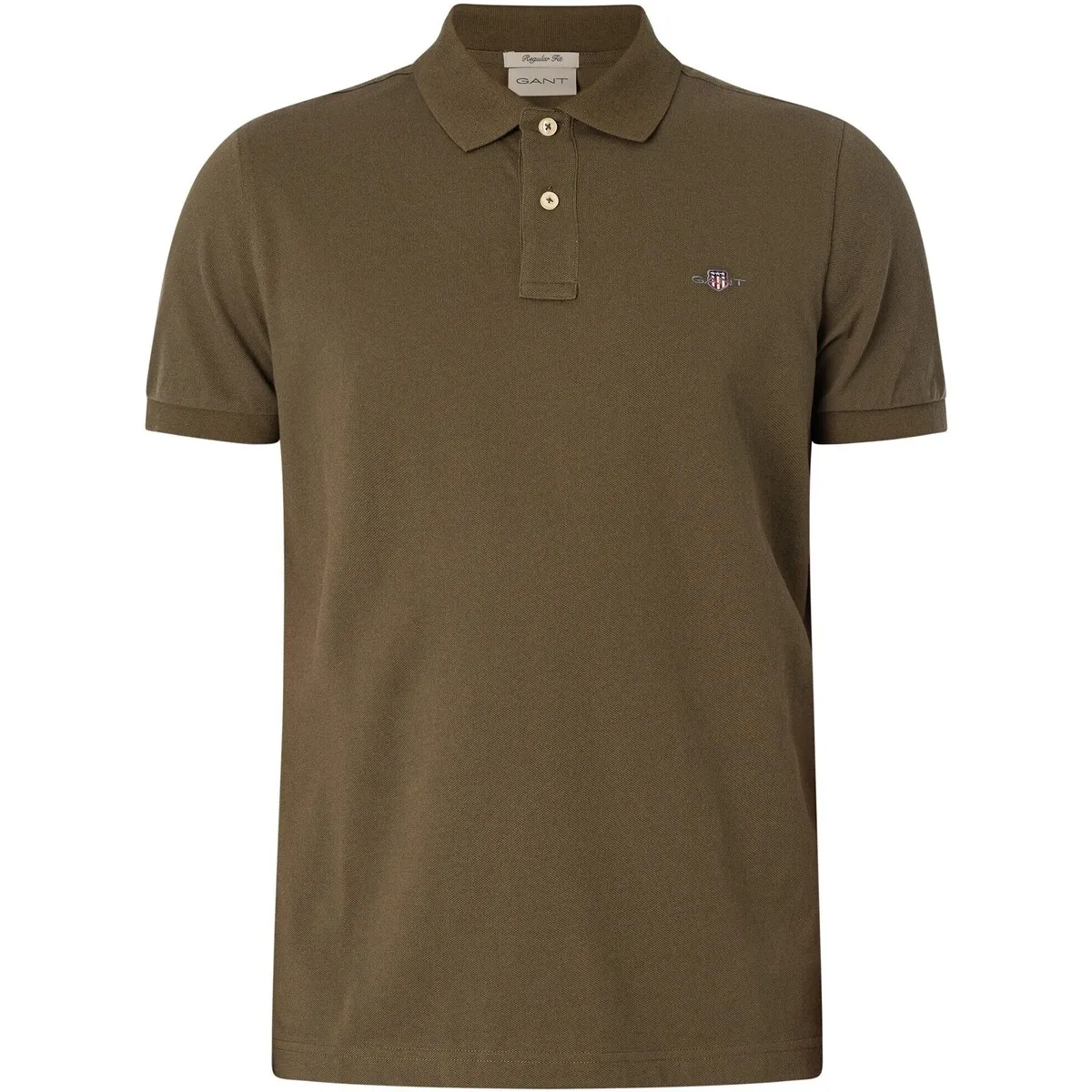 Polo De Piqué Con Escudo Regular