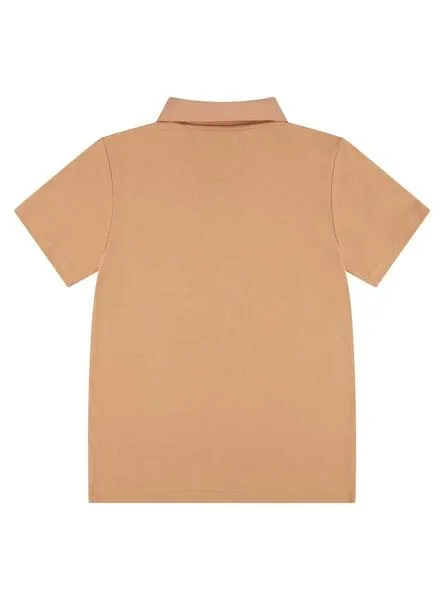 Polo Levis Tape Naranja Para Niño
